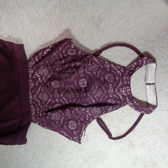 3/$45 Speechless dress w lace & cut outs party night out dress size 11 - Picture 6 of 16